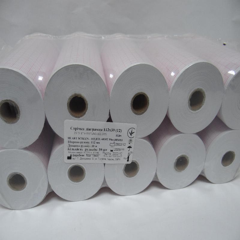 Стрічка діаграмна 112х30 (12) зовн.